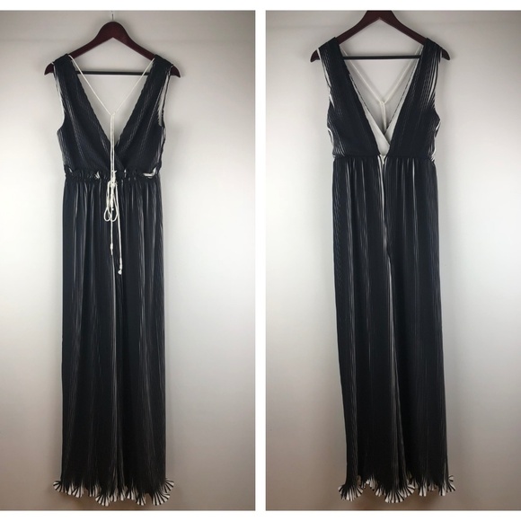 C/Meo Collective Dream Chaser Pleated Jumpsuit Small - Picture 4 of 8